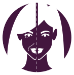 A face showing before and
after results